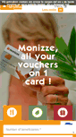 Mobile Screenshot of monizze.be